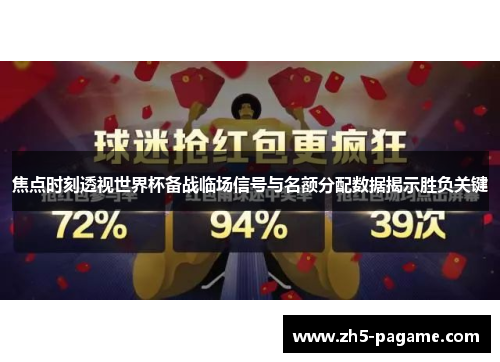 焦点时刻透视世界杯备战临场信号与名额分配数据揭示胜负关键